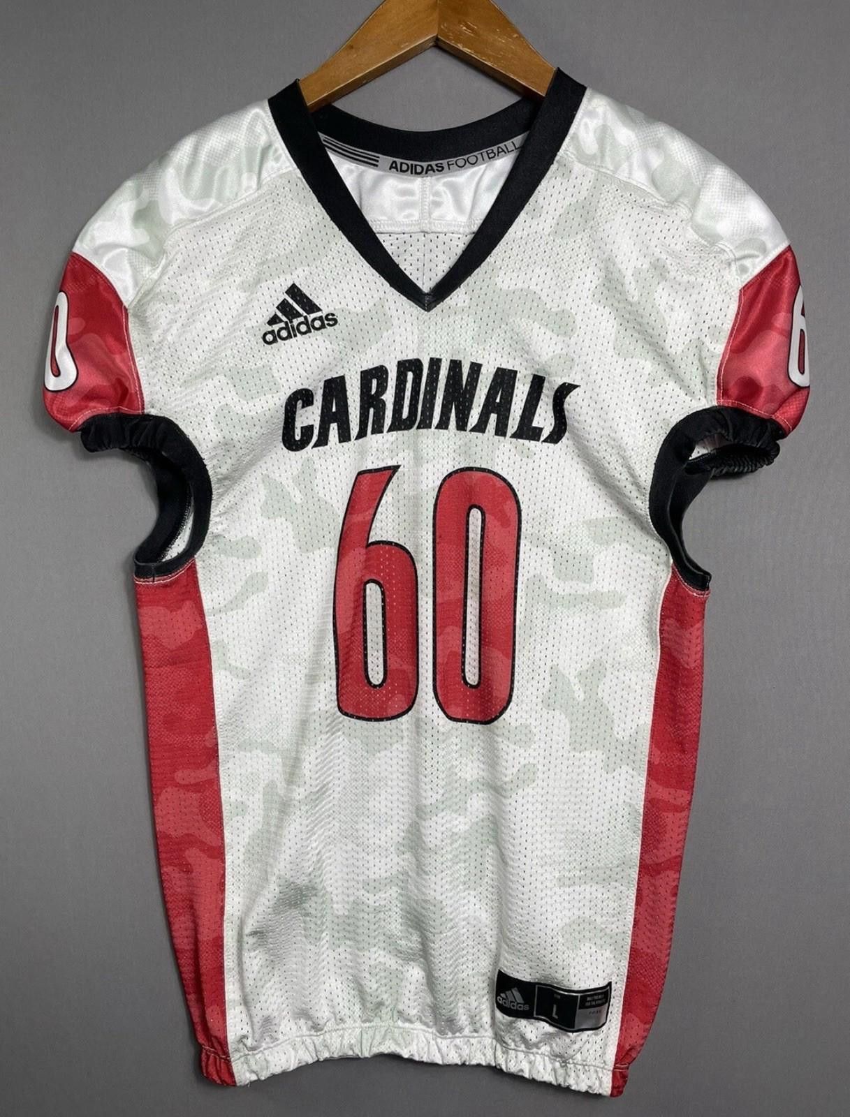 Adidas Adidas Sample Louisville Cardinals Football Jersey #60 Size ONE SIZE - 1 Thumbnail