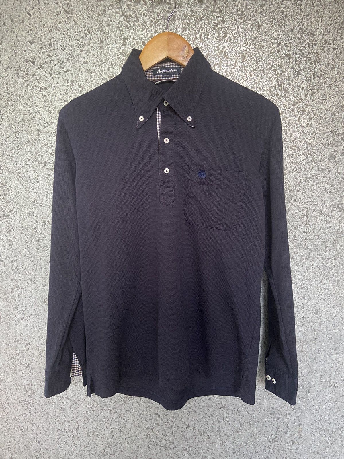 Aquascutum Supima Aquascutum Polo Long Sleeve Aquascutum Polo Long