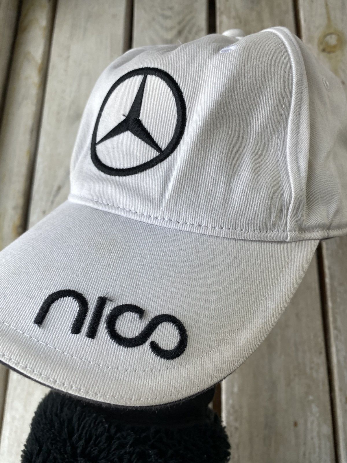 Mercedes-Benz × Vintage Vintage 00s Mercedes Benz Petronas AMG Racing F1 Cap Hat Size ONE SIZE - 5 Thumbnail