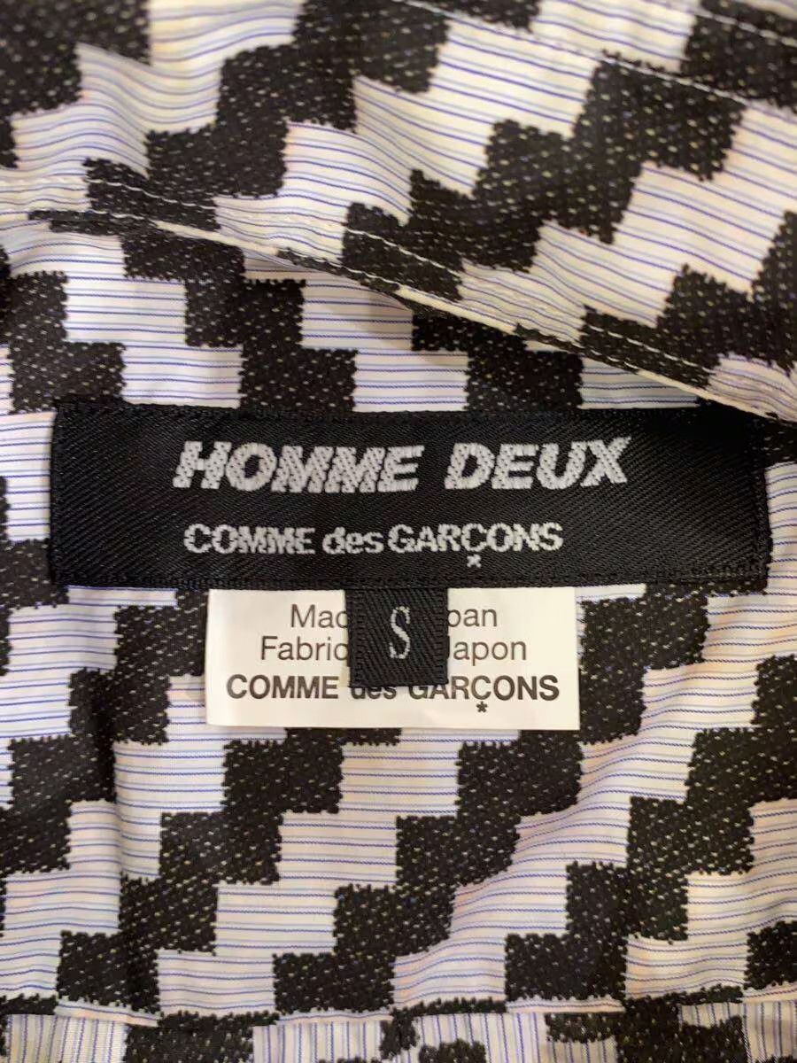 Comme des Garcons Homme Deux Zig Zag Pattern Button Shirt Size US S / EU 44-46 / 1 - 5 Thumbnail