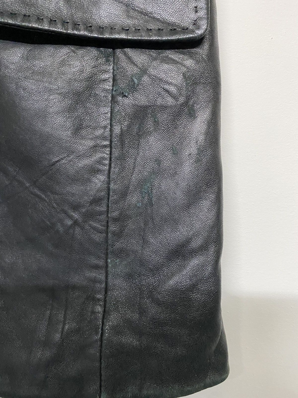 Yohji Yamamoto AAR Yohji Design Studio Sheepskin Leather Blazer Jacket Size US M / EU 48-50 / 2 - 11 Thumbnail