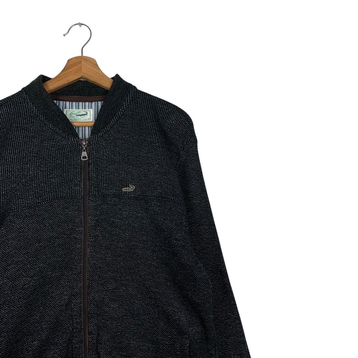 Vintage CROCODILE Bomber Sweater Jacket Casual Jacket #1953-C85 Size US L / EU 52-54 / 3 - 5 Thumbnail