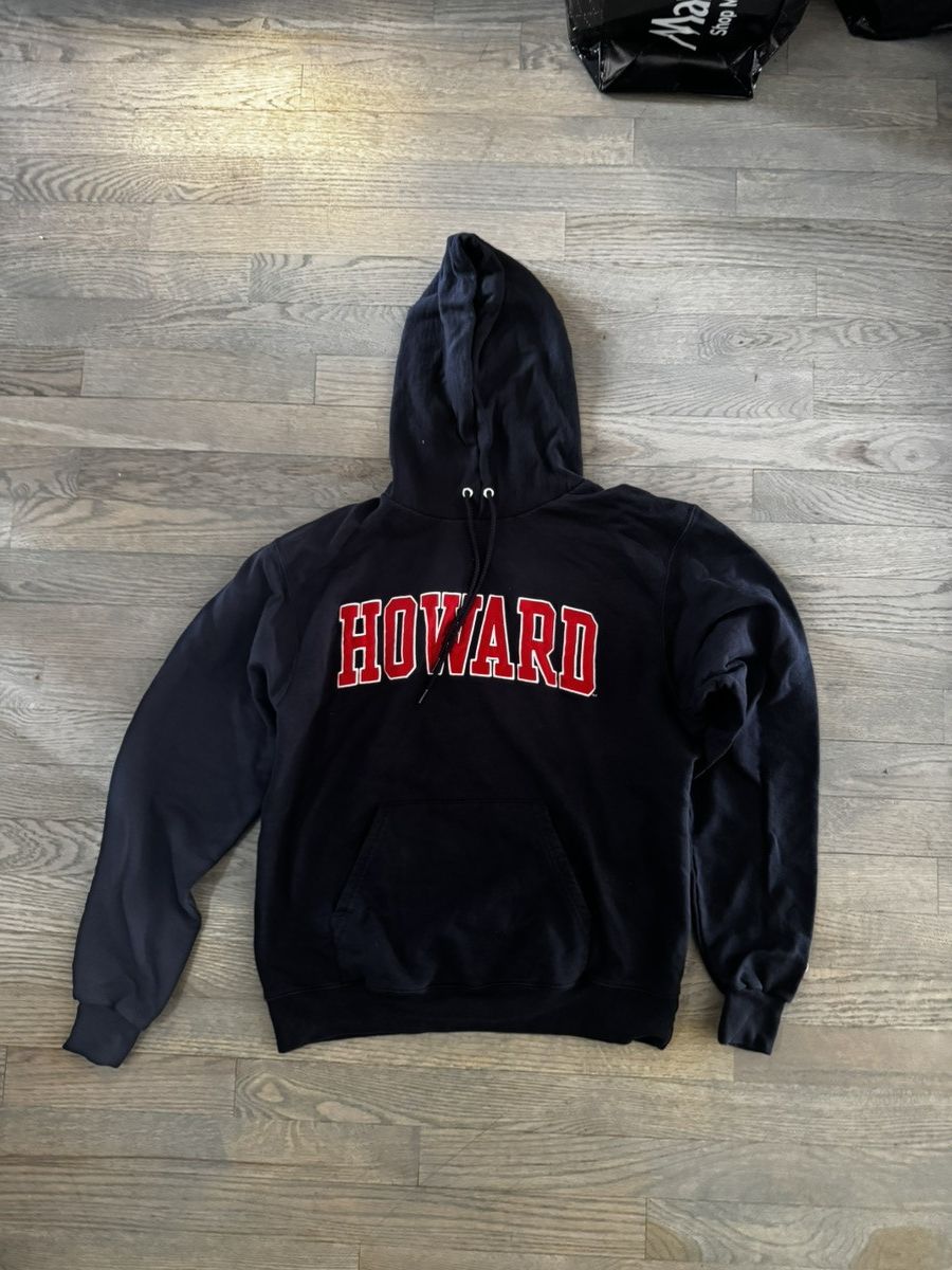 Champion Howard University navy blue hoodie Size US M / EU 48-50 / 2 - 1 Thumbnail
