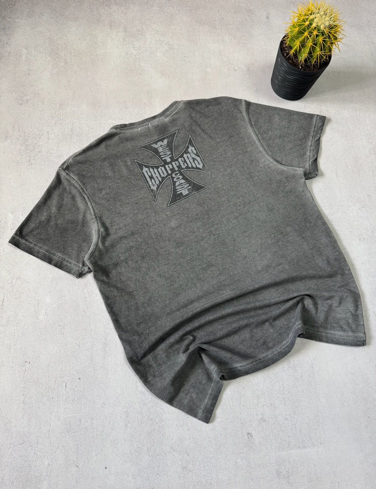 Vintage × West Coast Choppers Vintage 90s West Coast Choppers T Shirt Tee Skull Rare Y2K Size US M / EU 48-50 / 2 - 9 Thumbnail