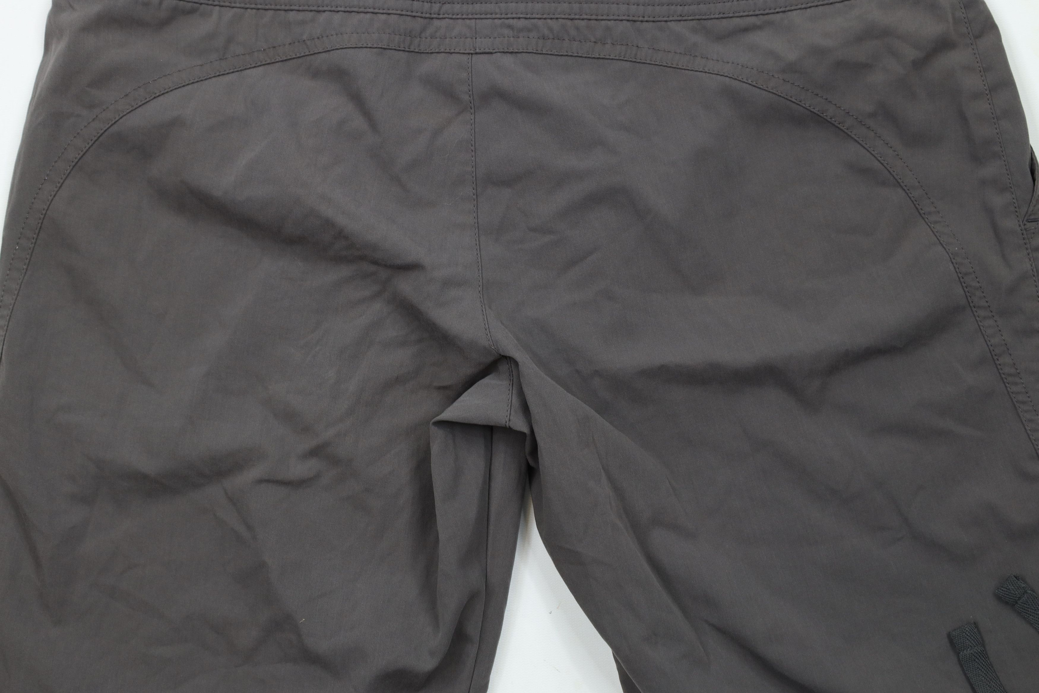 Nike × Vintage Vintage 90s Y2K Nike Mini Swoosh Tie Leg Bermuda Shorts Size 36" / US 14 / IT 50 - 9 Thumbnail