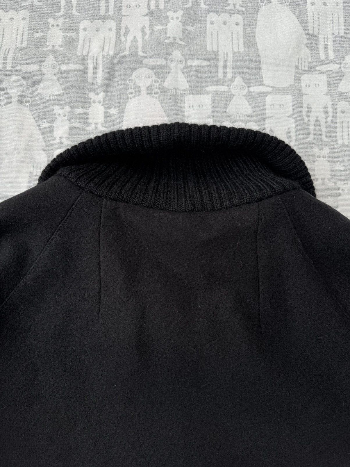 Raf Simons Raf Simons AW03 High-Neck Wool Bomber Jacket Size US M / EU 48-50 / 2 - 8 Thumbnail