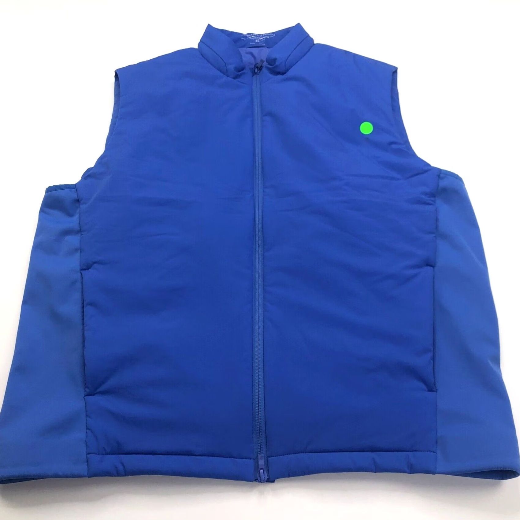 Vintage Holderness & Bourne The King Vest XL Regular Fit Zip Mock Neck Puffer Vest Mens Blue Windbreaker 3.24 Size US XL / EU 56 / 4 - 2 Thumbnail