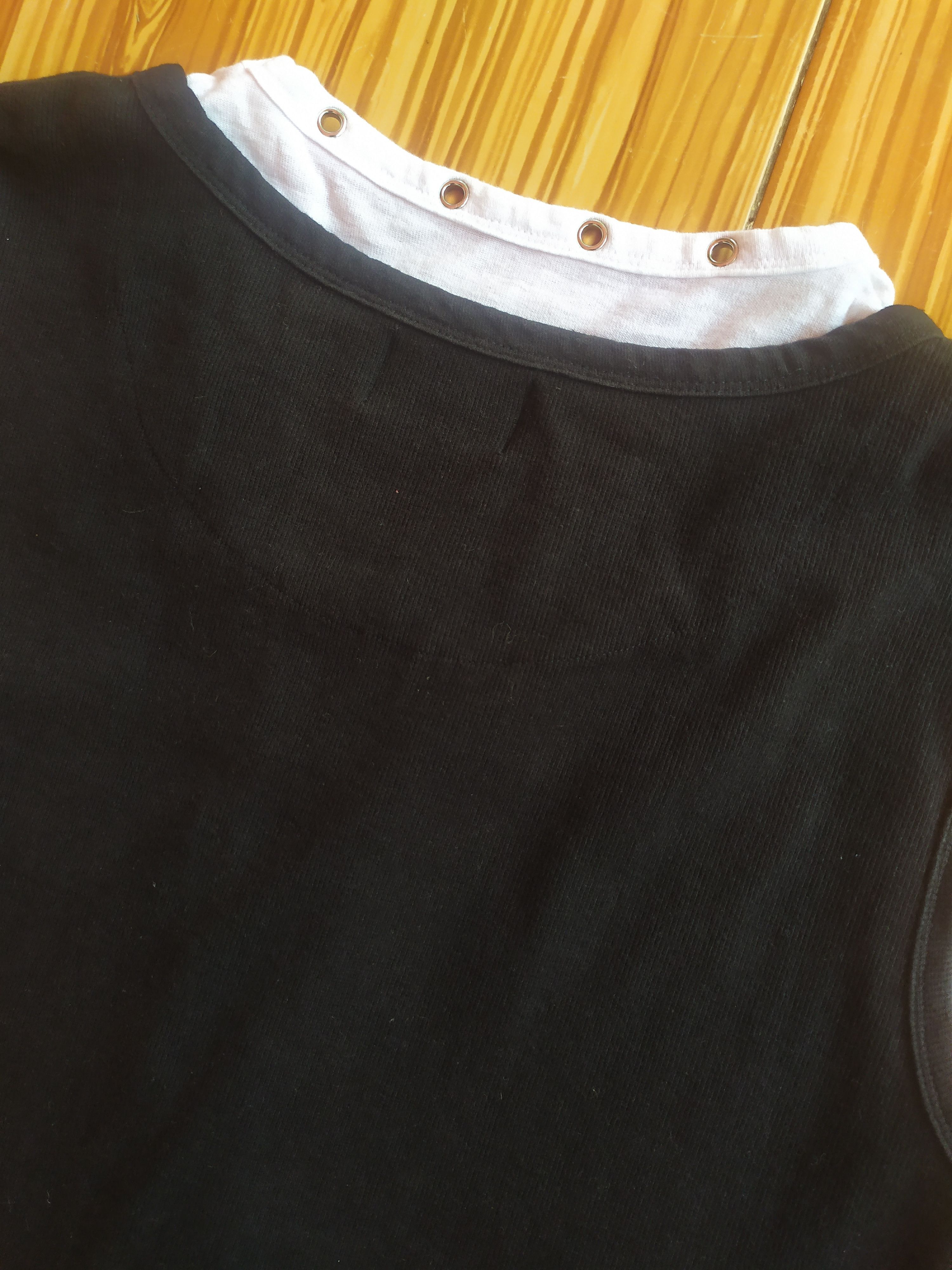 If Six Was Nine × Japanese Brand × Le Grande Bleu (L.G.B.) Collins Poem laces Sleeveless Size US L / EU 52-54 / 3 - 6 Thumbnail
