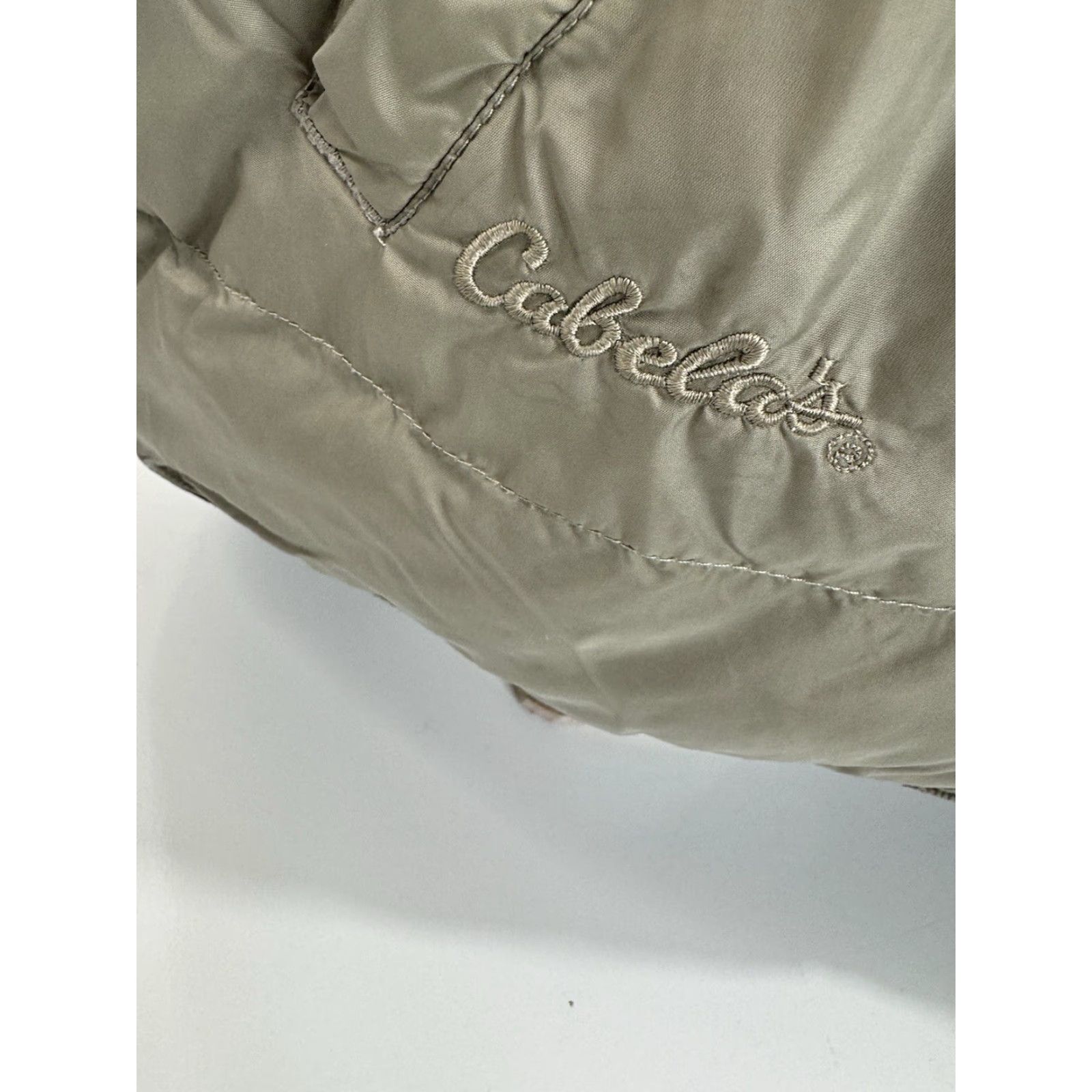 Vintage CABELA'S GOOSE DOWN 650 Snap Embroidered XL VEST - EXCELLENT Size US XL / EU 56 / 4 - 2 Thumbnail