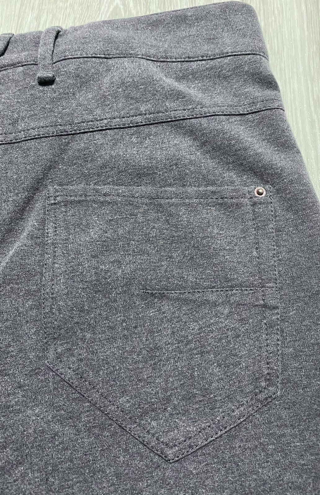 Brunello Cucinelli Womens Gunex Brunello Cucinelli Gray Stretchy Trousers Pants Size 28" / US 6 / IT 42 - 23 Thumbnail