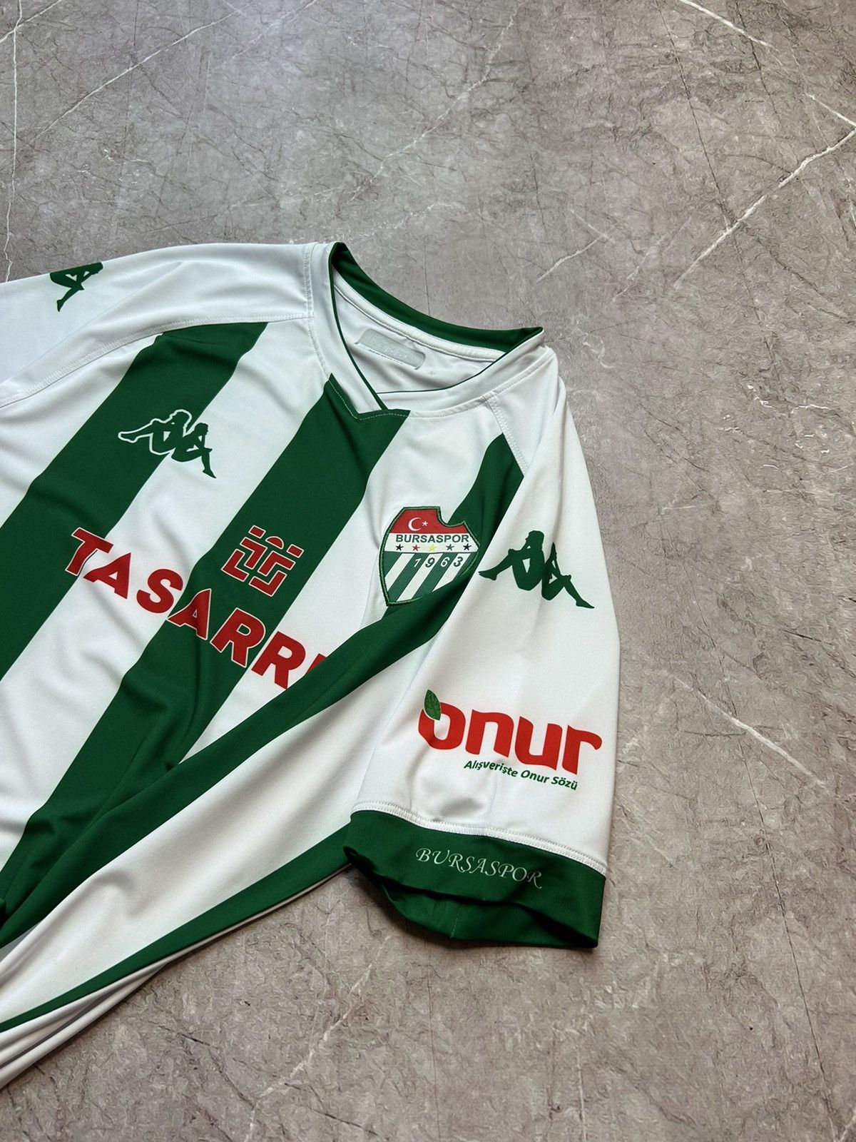 Kappa Bursaspor soccer jersey kappa size M Size US M / EU 48-50 / 2 - 2 Thumbnail