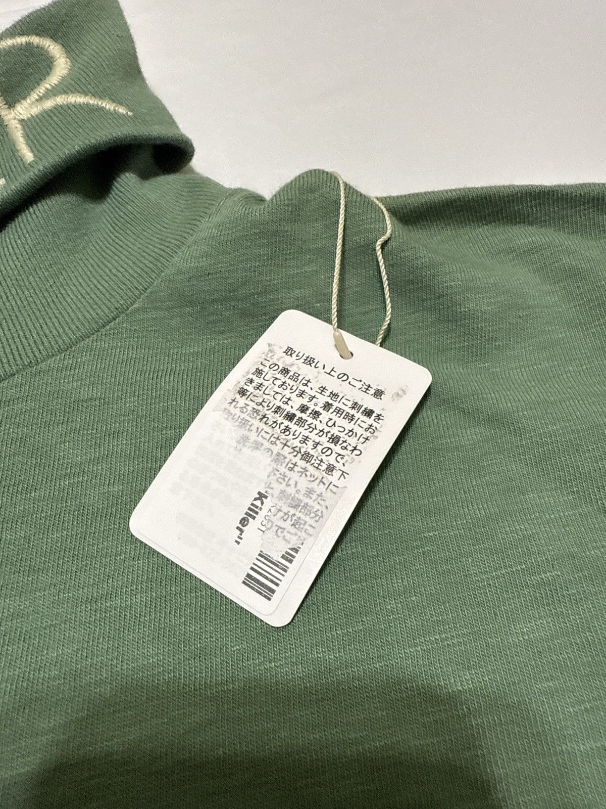 Kapital Kapital Killer Embroidered Turtleneck K2409LC019 Light Green Size US L / EU 52-54 / 3 - 7 Thumbnail