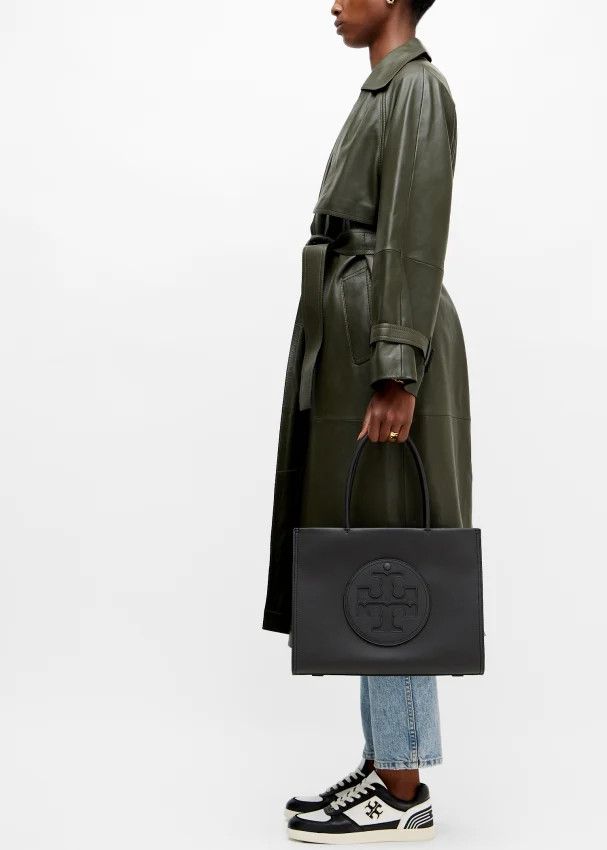 Tory Burch o1s22i1n1024 Size: OS / Ella Bio Tote Bag in Black Size ONE SIZE - 2 Thumbnail