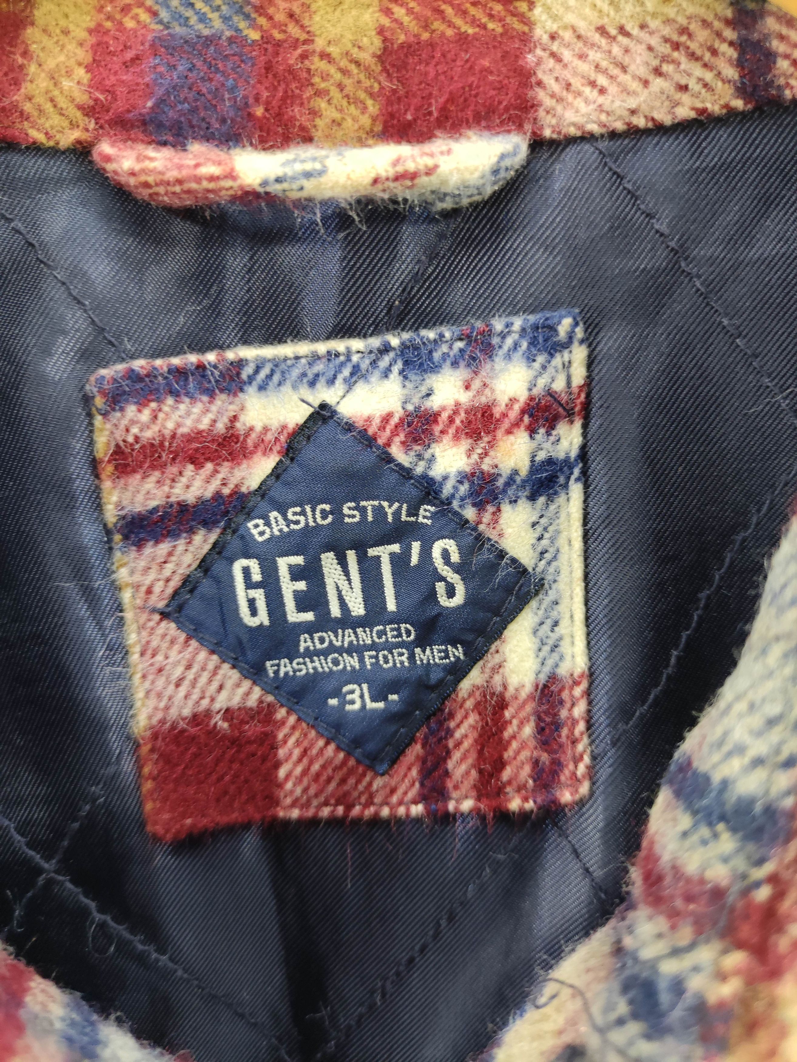 Gents Vintage Gents Jacket Flannel Button Up Size US XL / EU 56 / 4 - 3 Thumbnail
