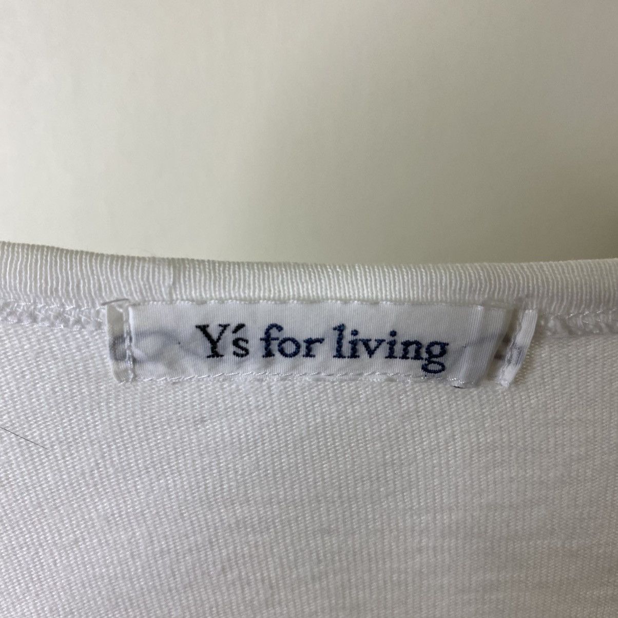 Y's Y's For Living by Yohji Yamamoto T Shirt Size US L / EU 52-54 / 3 - 3 Thumbnail