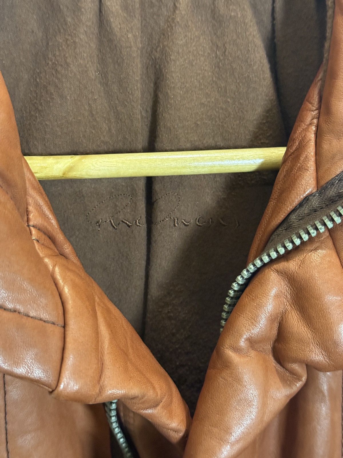 Rick Owens 2000’s Leather Vest Size US S / EU 44-46 / 1 - 3 Thumbnail