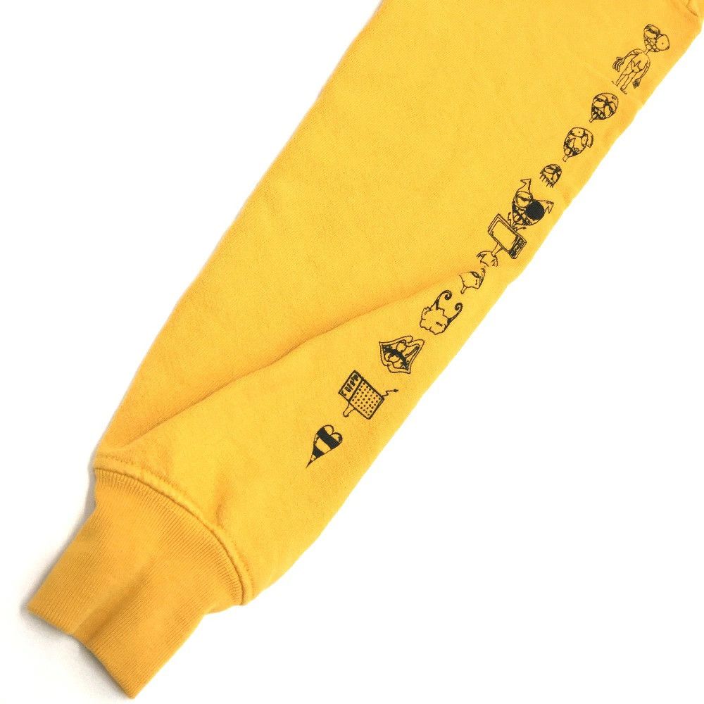 Chrome Hearts CHROME HEARTS Mattyboy PPO Pullover Sweatshirt Yellow XS Size US XS / EU 42 / 0 - 3 Thumbnail