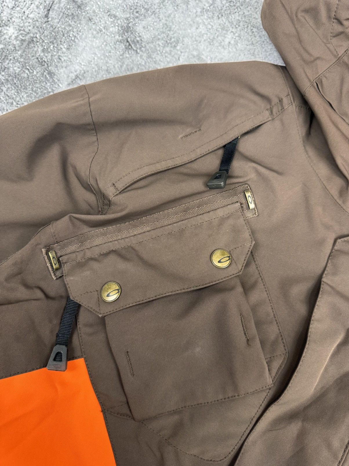 Oakley Oakley Men Thinsulate Loose Fit Ski Jacket Orange Brown XXL Size US XXL / EU 58 / 5 - 15 Thumbnail