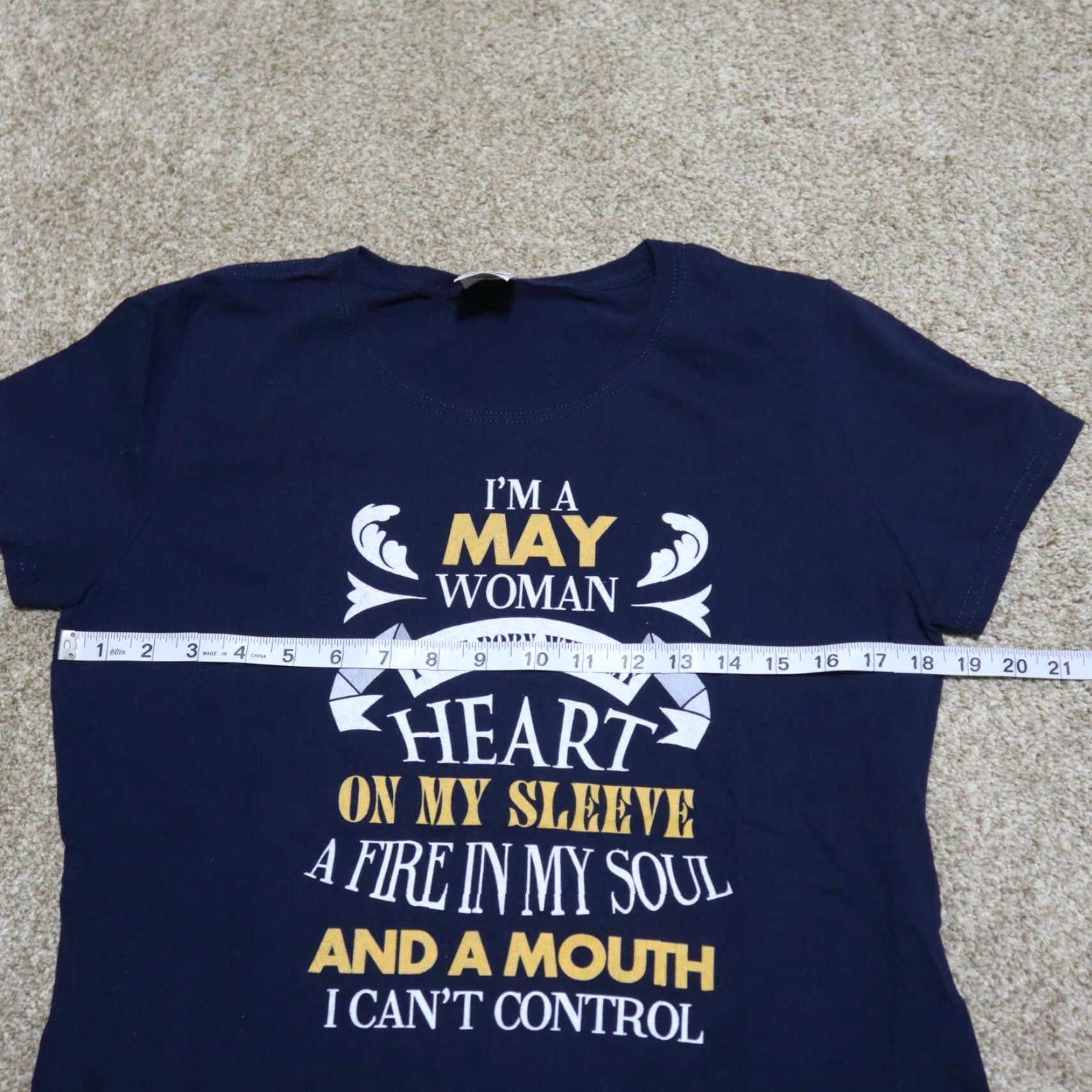 Vintage Im a Woman Heart Soul Mouth Graphic Crewneck T Shirt Tee Women's Size L Large Size L / US 10 / IT 46 - 4 Thumbnail