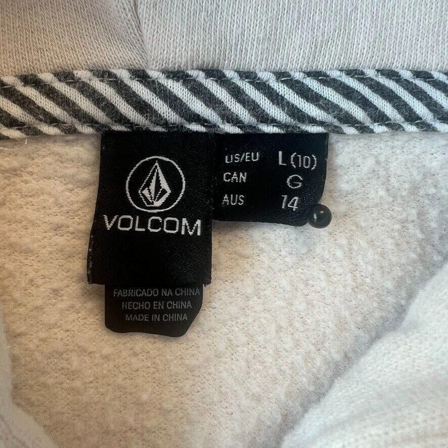 Volcom Vtg Y2K Volcom Peace Stone Hoodie Sweatshirt Womens L 10 Size L / US 10 / IT 46 - 4 Thumbnail