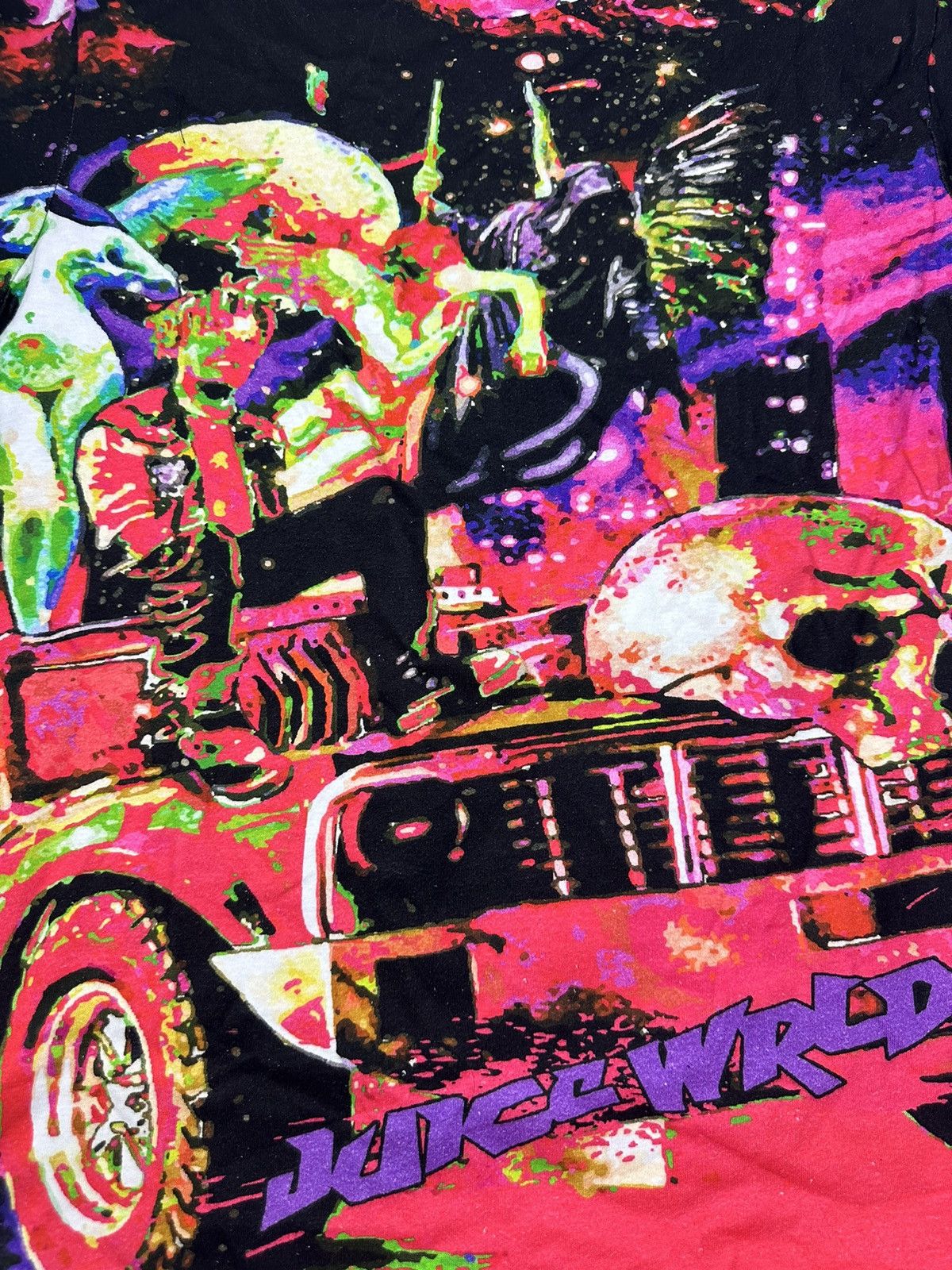 Vlone Juice Wrld Galaxy All Over T-shirt Size US M / EU 48-50 / 2 - 2 Thumbnail