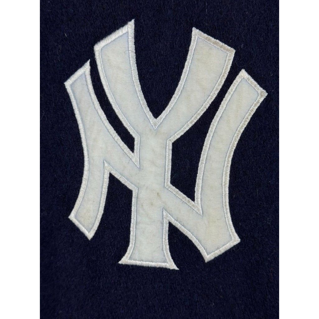 New York Yankees Vintage University Varsity Wool Bomber Jacket New York Yanke Size US M / EU 48-50 / 2 - 5 Thumbnail