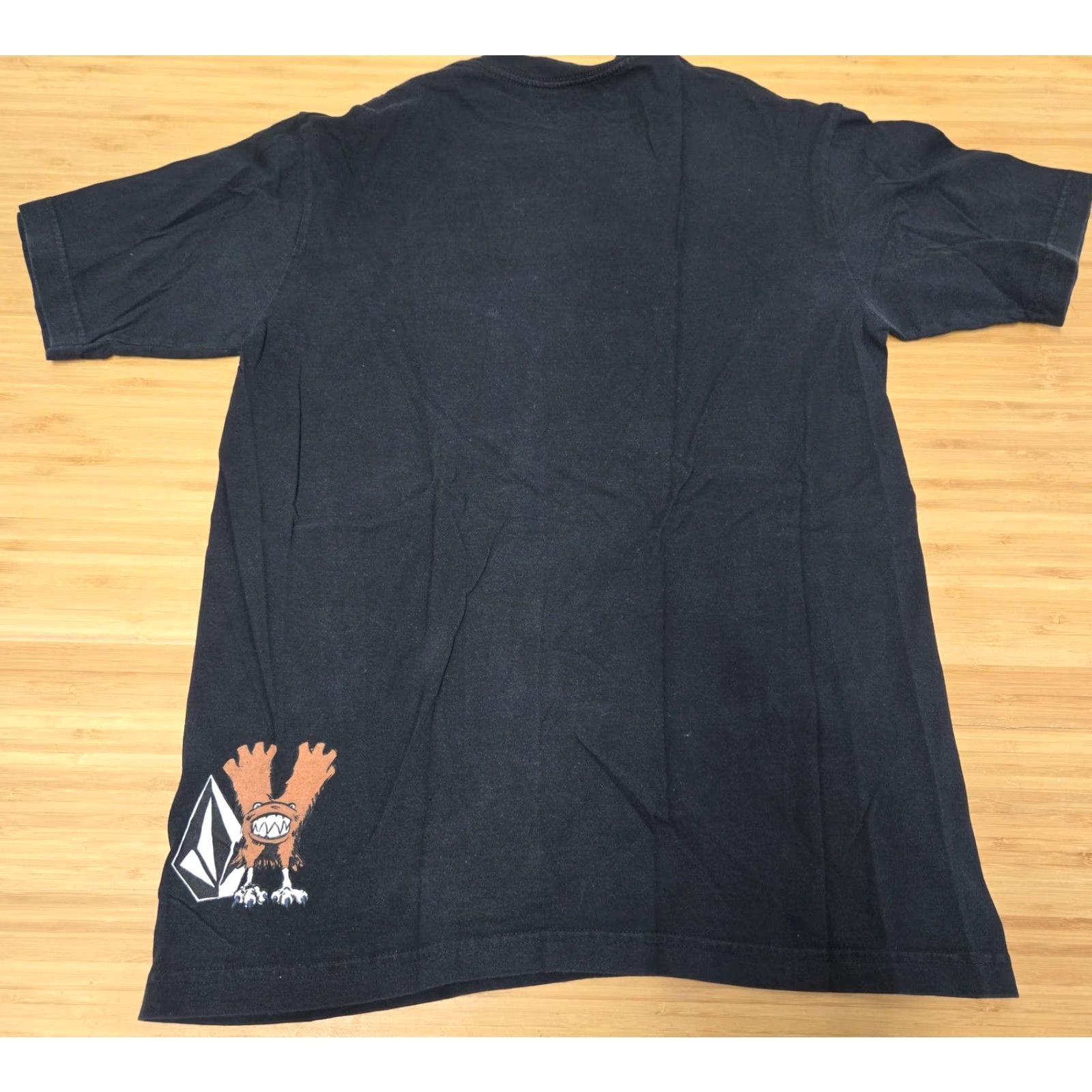 Volcom Volcom Shirt Mens Medium Black Basic Tee Graphic Monster Art Skate Surf Logo Size US M / EU 48-50 / 2 - 4 Thumbnail