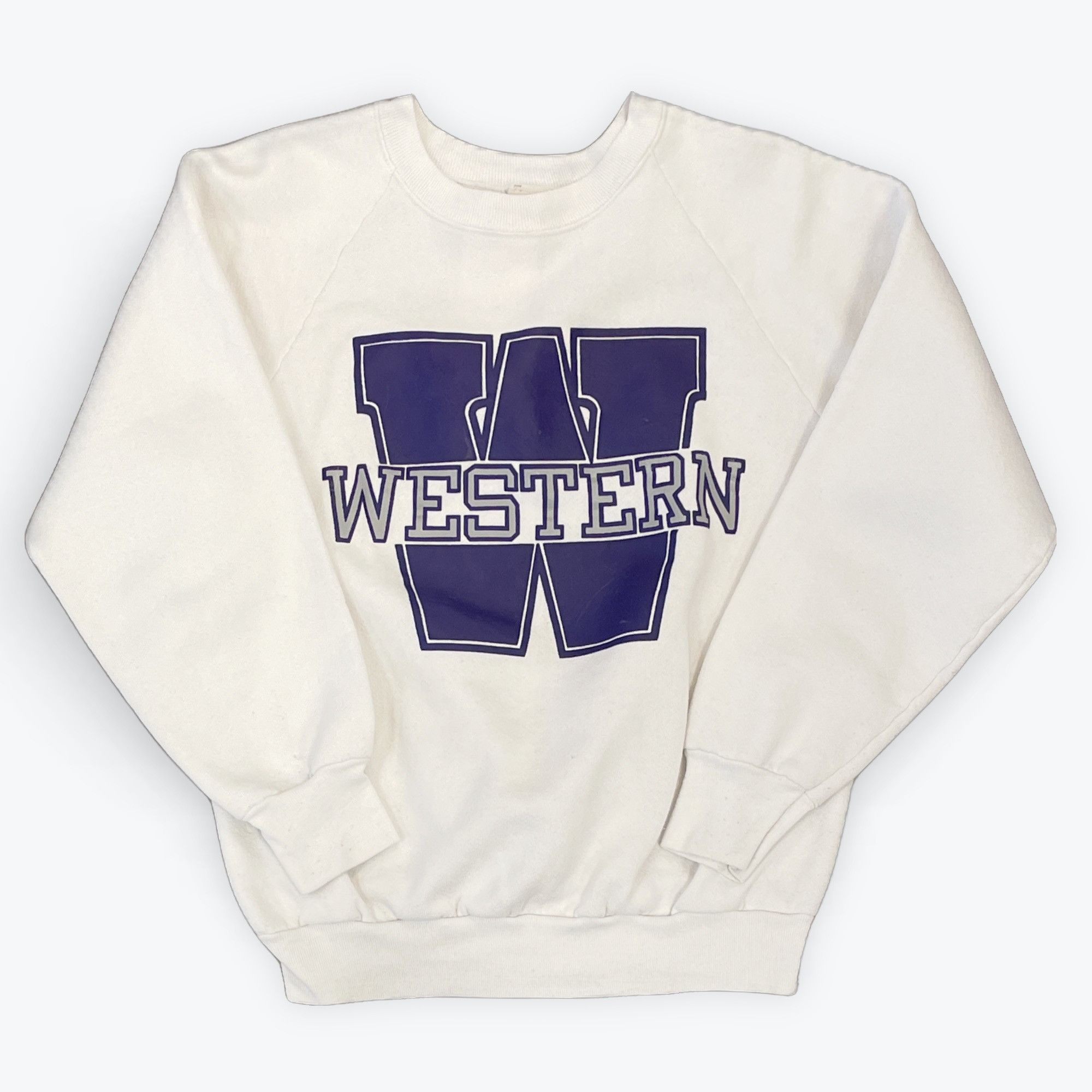 Vintage M - Vintage Western University Crewneck Size M / US 6-8 / IT 42-44 - 1 Thumbnail