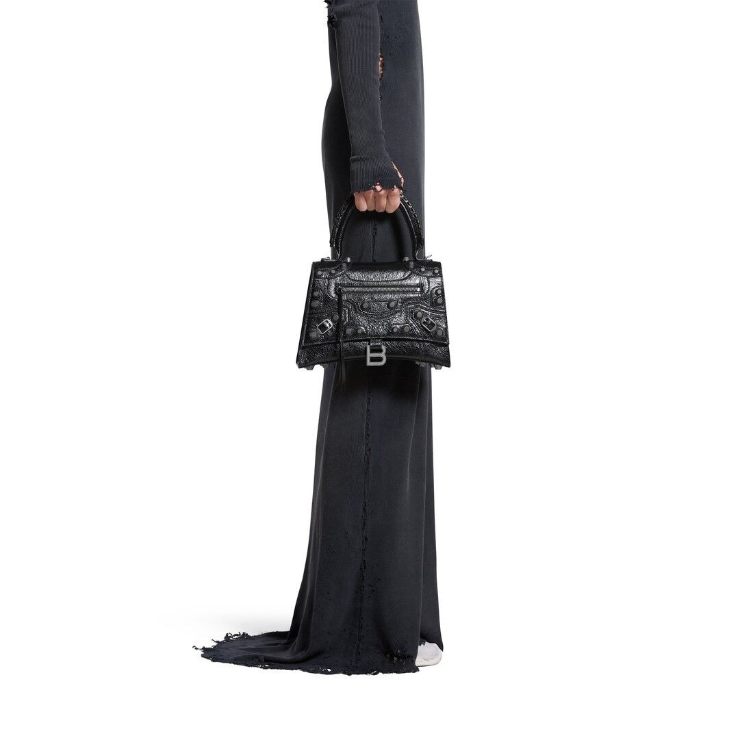 Balenciaga o1tr1nto0725 Size: OS / Hourglass X Le Cagole Handbag Size ONE SIZE - 3 Thumbnail