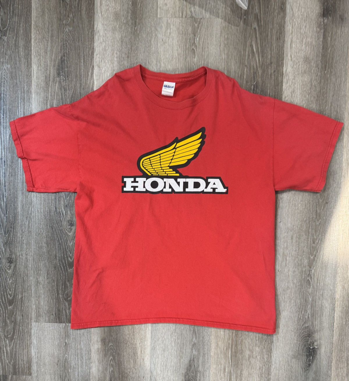 Vintage AMAZING HONDA VINTAGE TEE XL Size US XL / EU 56 / 4 - 7 Thumbnail