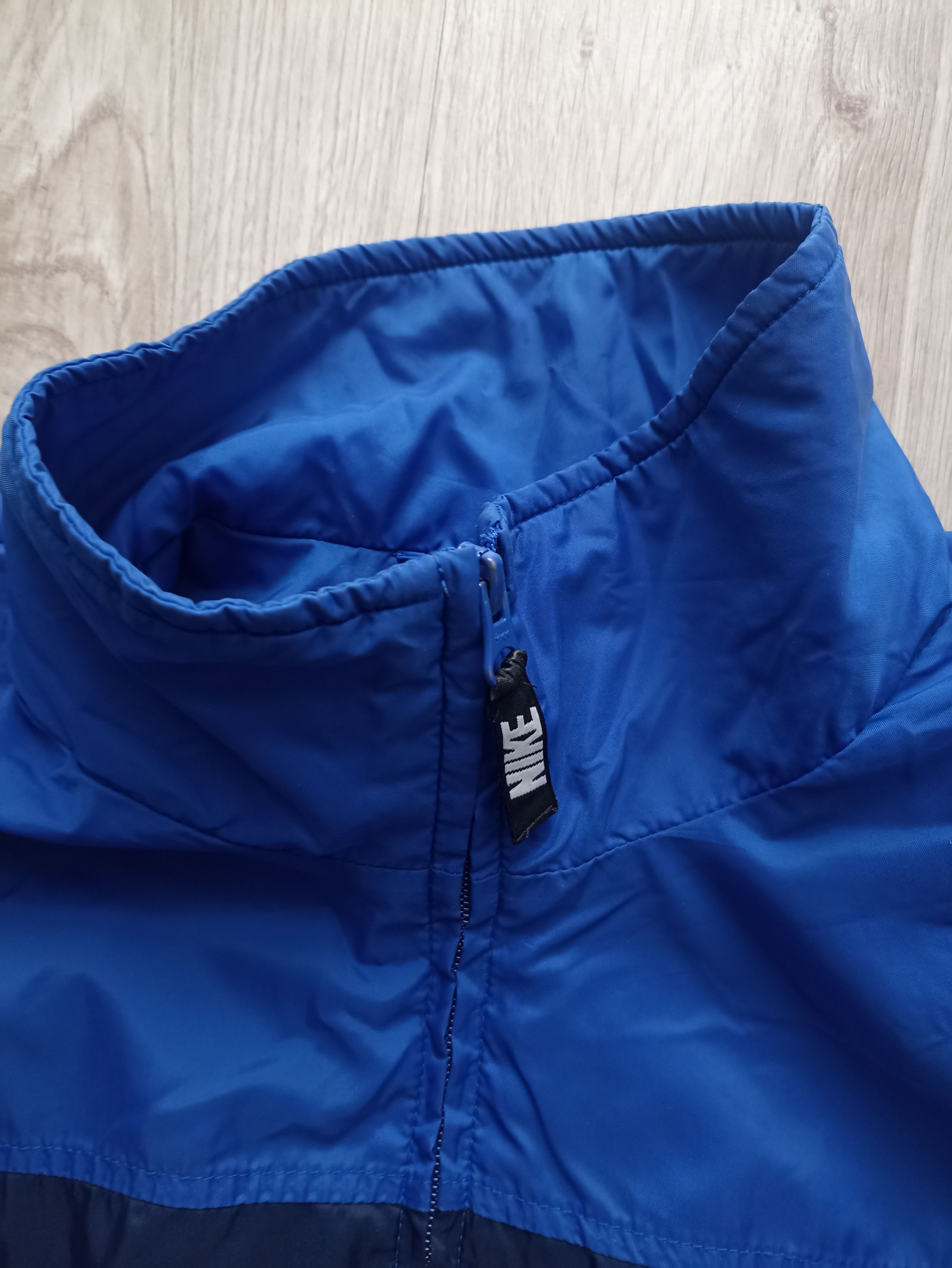 Nike blue nike jacket fashion y2k oldschool Size US L / EU 52-54 / 3 - 4 Thumbnail