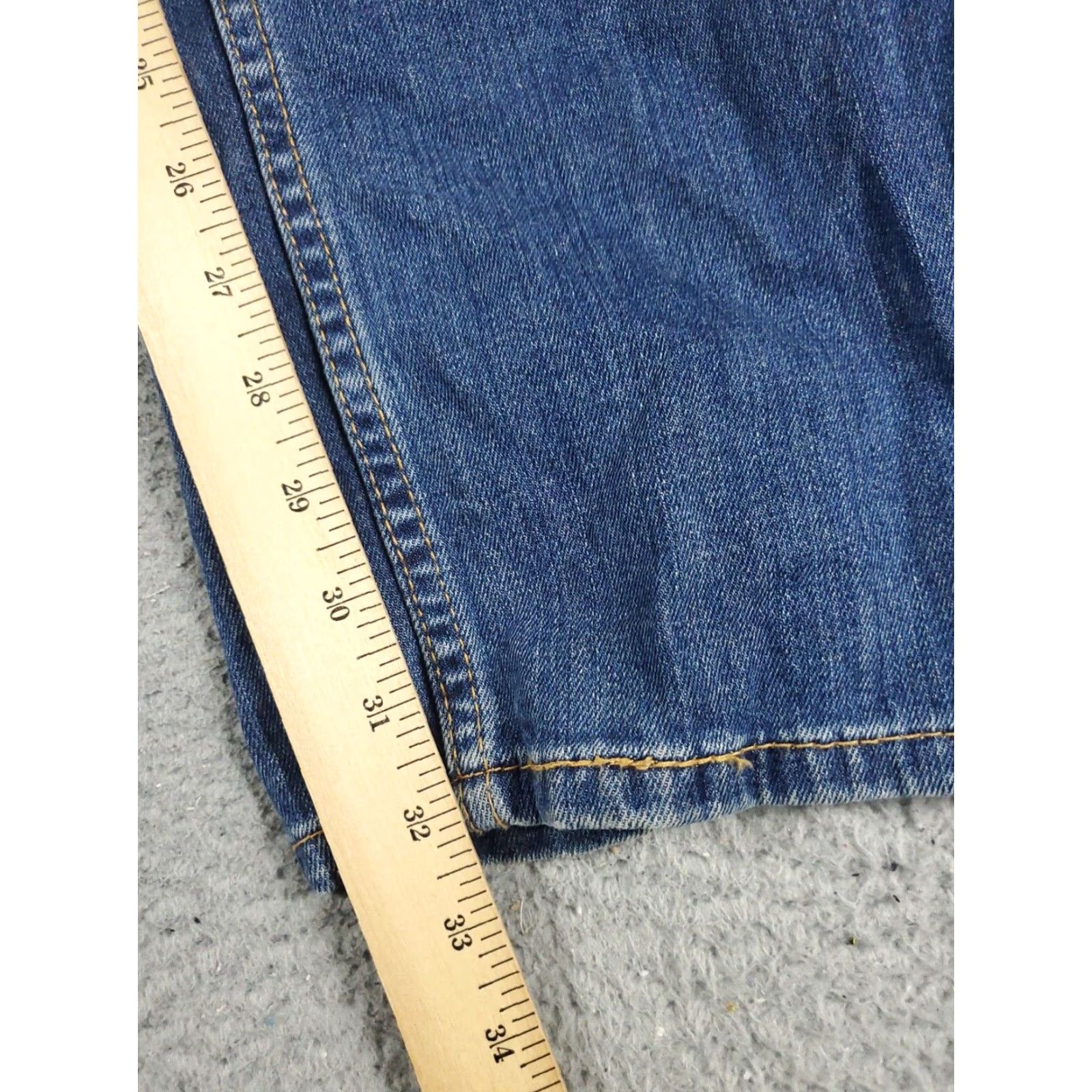 Levi's Levis Mens Relaxed Straight Blue Jeans Size 40x32 Extra Large XL Size US 40 / EU 56 - 5 Thumbnail