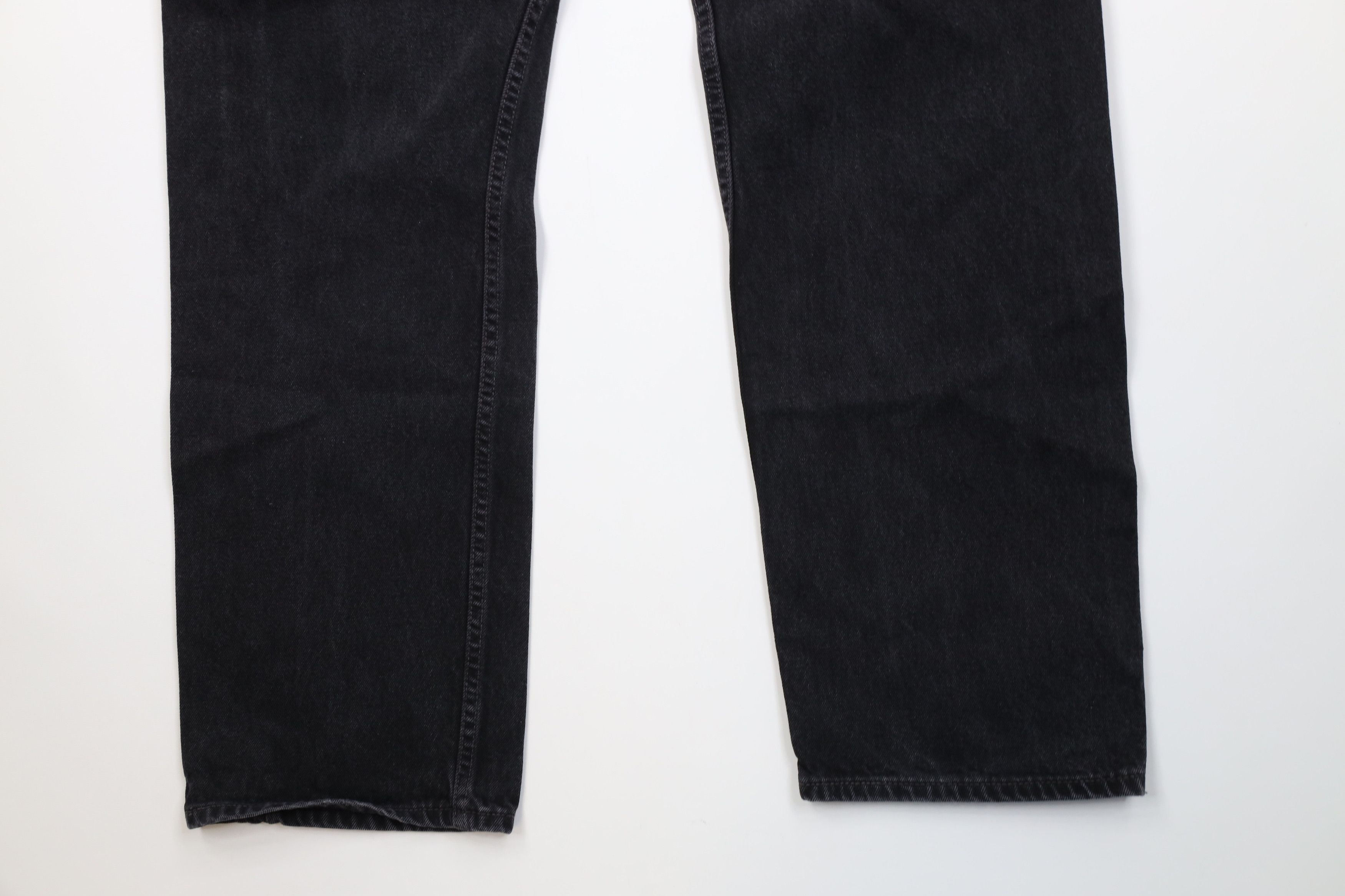 Levi's Vintage 90s Levis 505 Fit Straight Leg Denim Jeans Black Size US 40 / EU 56 - 13 Thumbnail