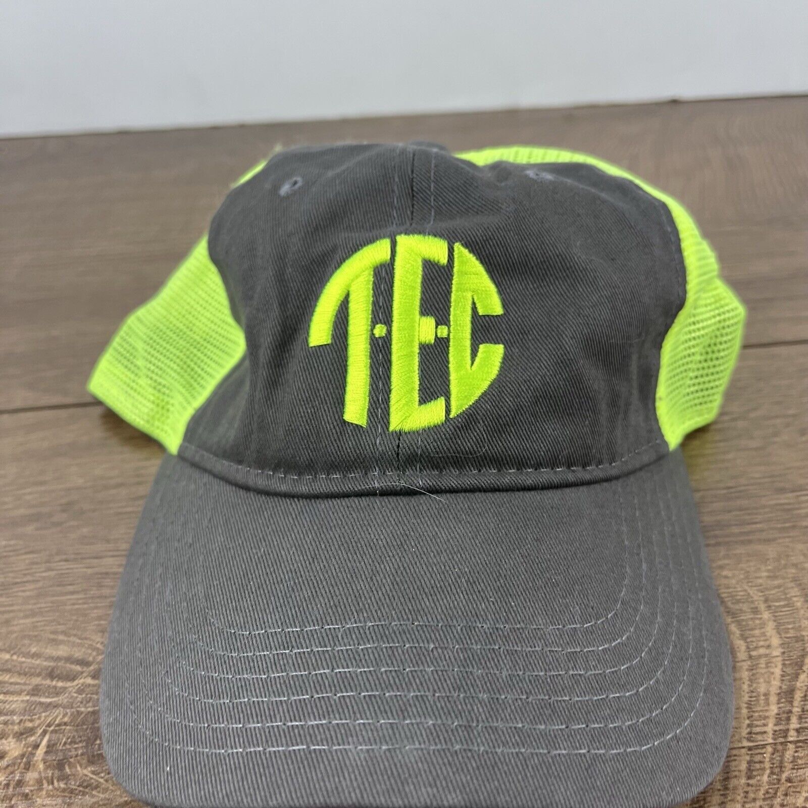 Other TEC Hat TEC Hat Gray Hat Adjustable Hat Gray Adult Hat Size ONE SIZE - 5 Thumbnail