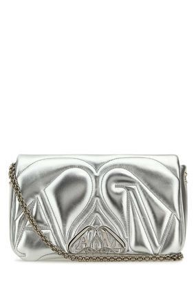Alexander McQueen o1w1db10925 Size: OS/Seal Bag in Silver Size ONE SIZE - 1 Thumbnail