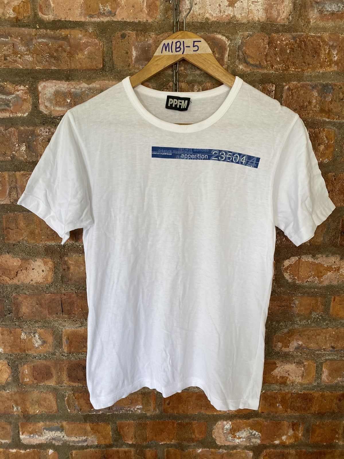 Japanese Brand × PPFM × Shellac 1990s PPFM POEM tee Size US S / EU 44-46 / 1 - 2 Thumbnail