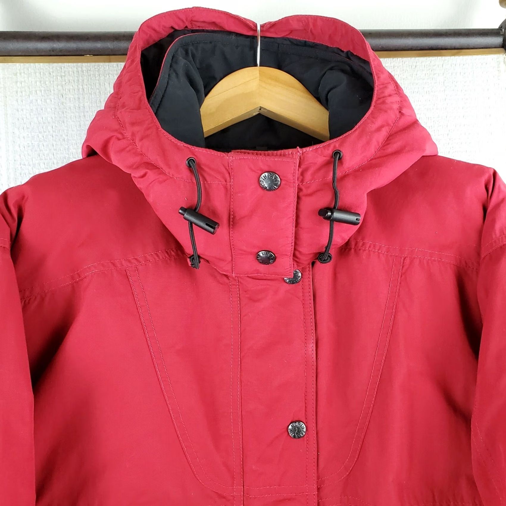 The North Face VTG 80s THE NORTH FACE Hooded Jacket Mens Large Goose Down Filled Winter Coat Size US L / EU 52-54 / 3 - 2 Thumbnail