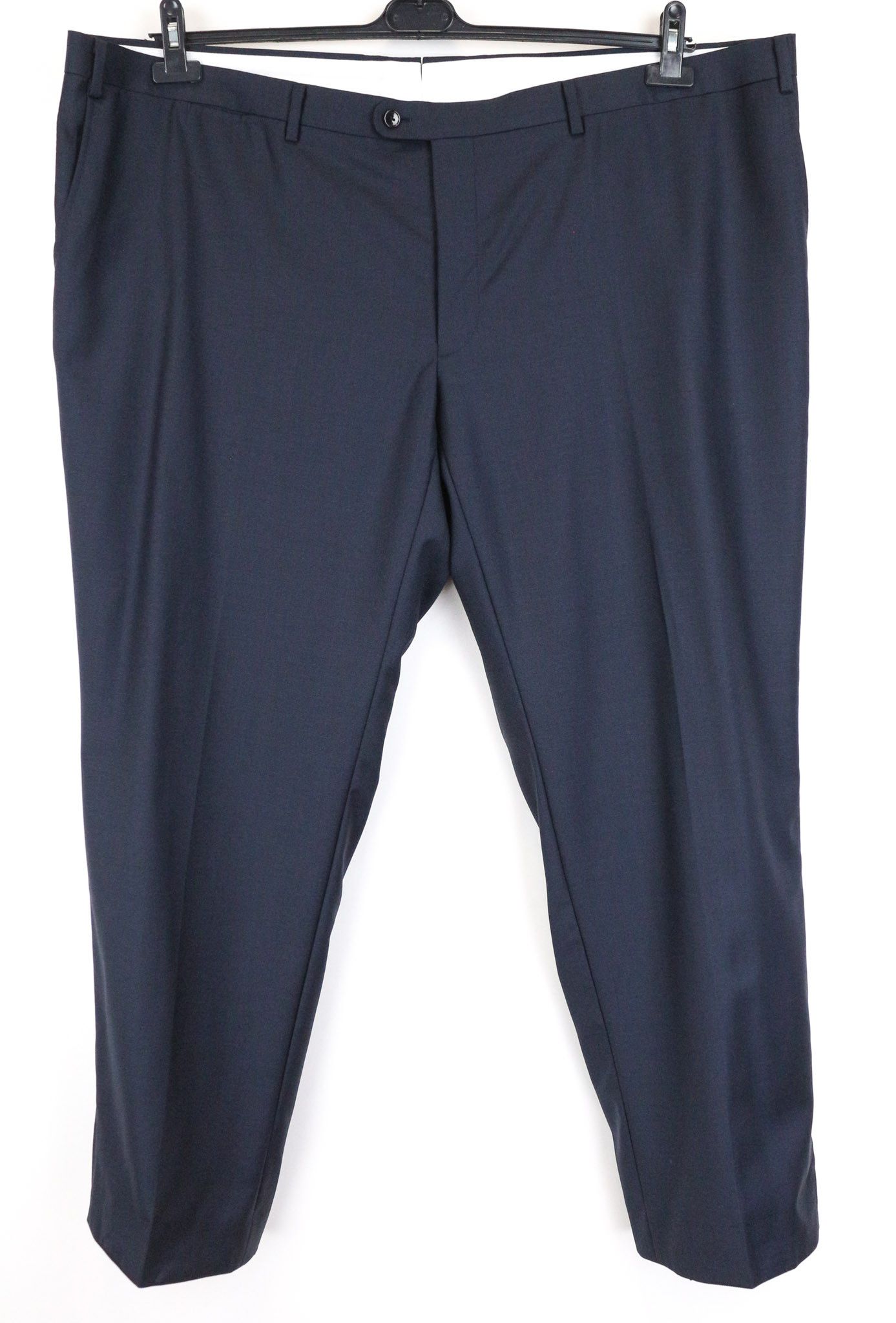 Suitsupply LAZIO UK58S Navy Slim Wool Melange Suit 75645 Size 54R - 3 Thumbnail