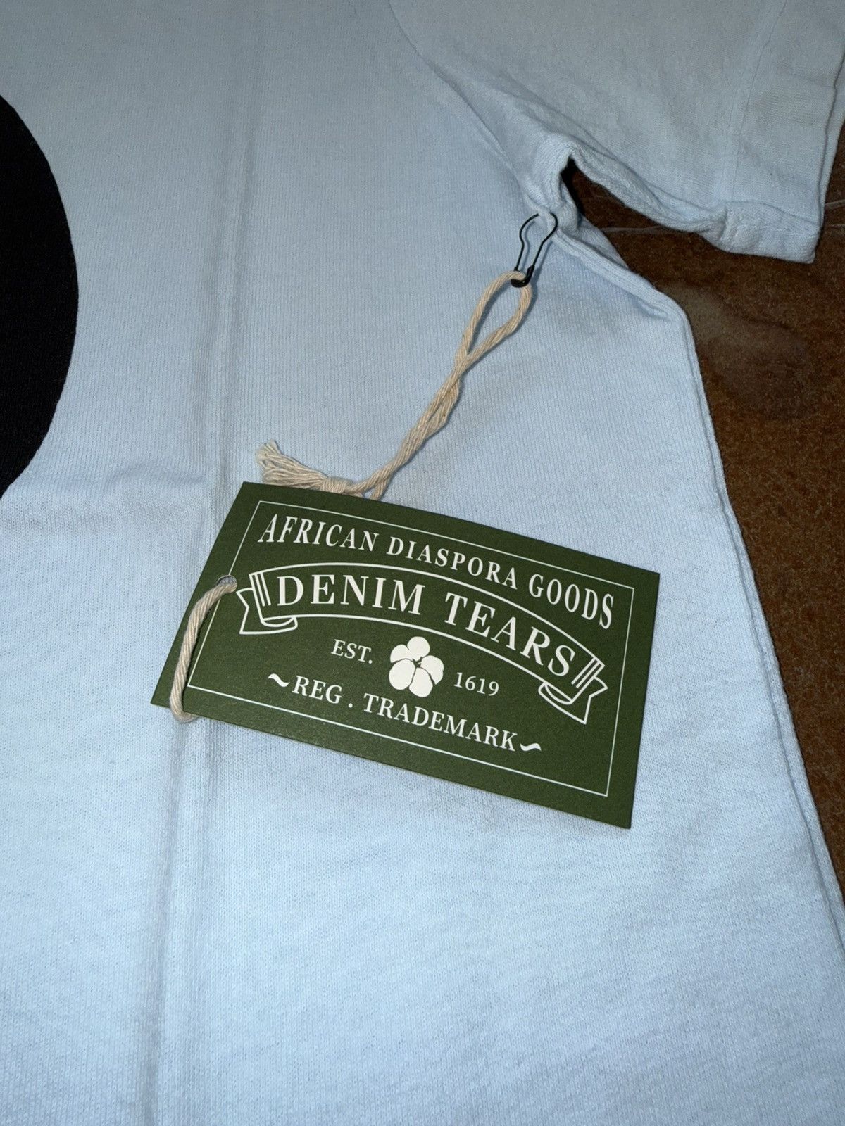DENIM TEARS Denim Tears Nightlife Tee Baby Blue Medium Size US M / EU 48-50 / 2 - 7 Thumbnail
