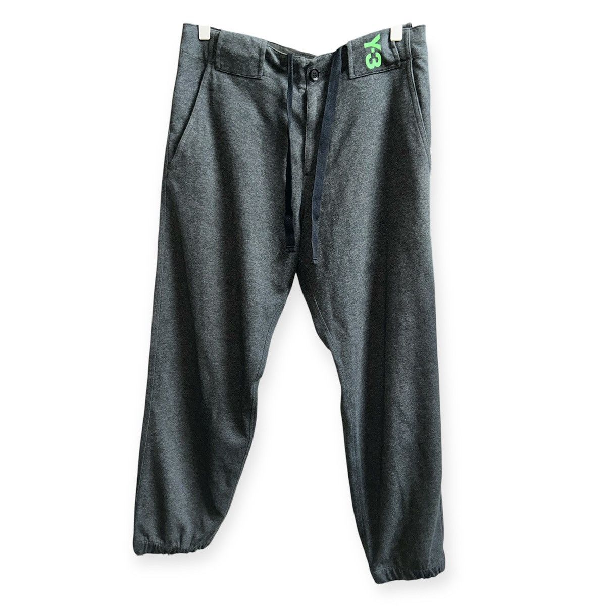 Adidas × Y-3 Green/Gray Mens Sweatpant Size US 32 / EU 48 - 2 Thumbnail