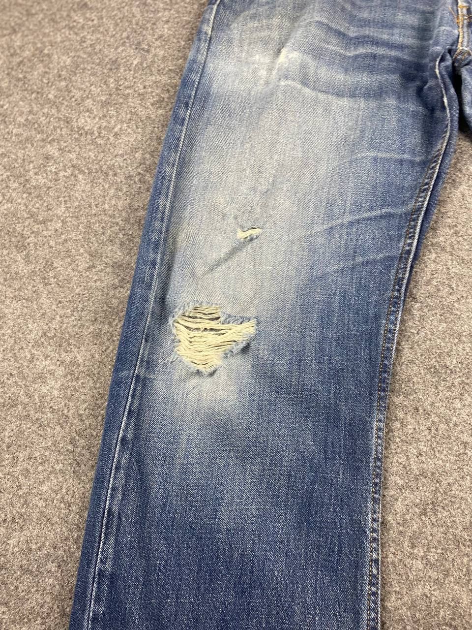 Levi's vintage levis 514 straight fit distressed denim Size US 39 - 10 Thumbnail