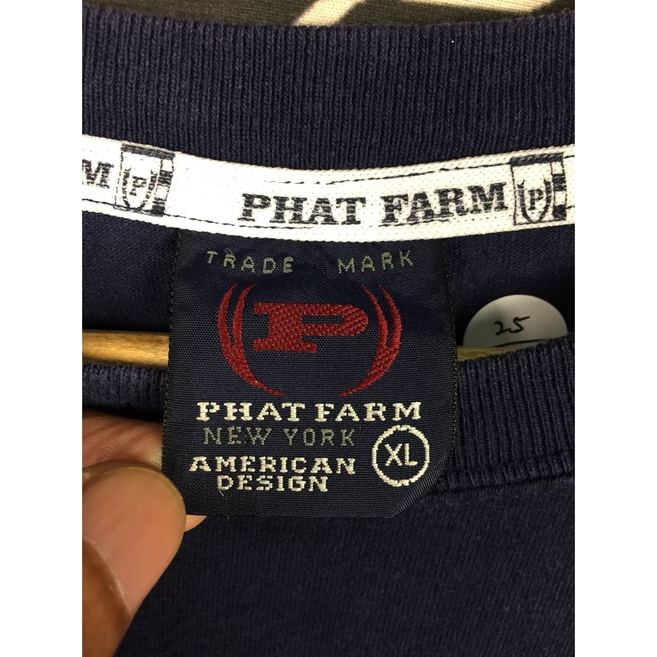 Phat Farm × Vintage Vtg Phat Farm Classic American Design Hip Hop Tee Size US XL / EU 56 / 4 - 10 Thumbnail