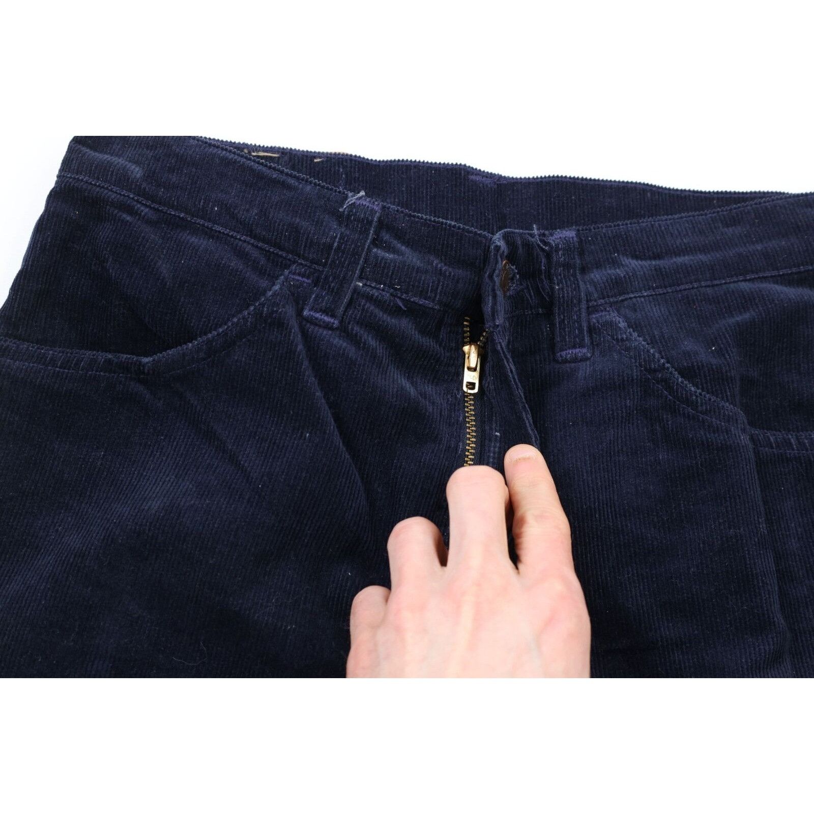 Gap × Vintage Vintage 70s Gap Faded Flared Straight Leg Corduroy Pants Size US 30 / EU 46 - 6 Thumbnail