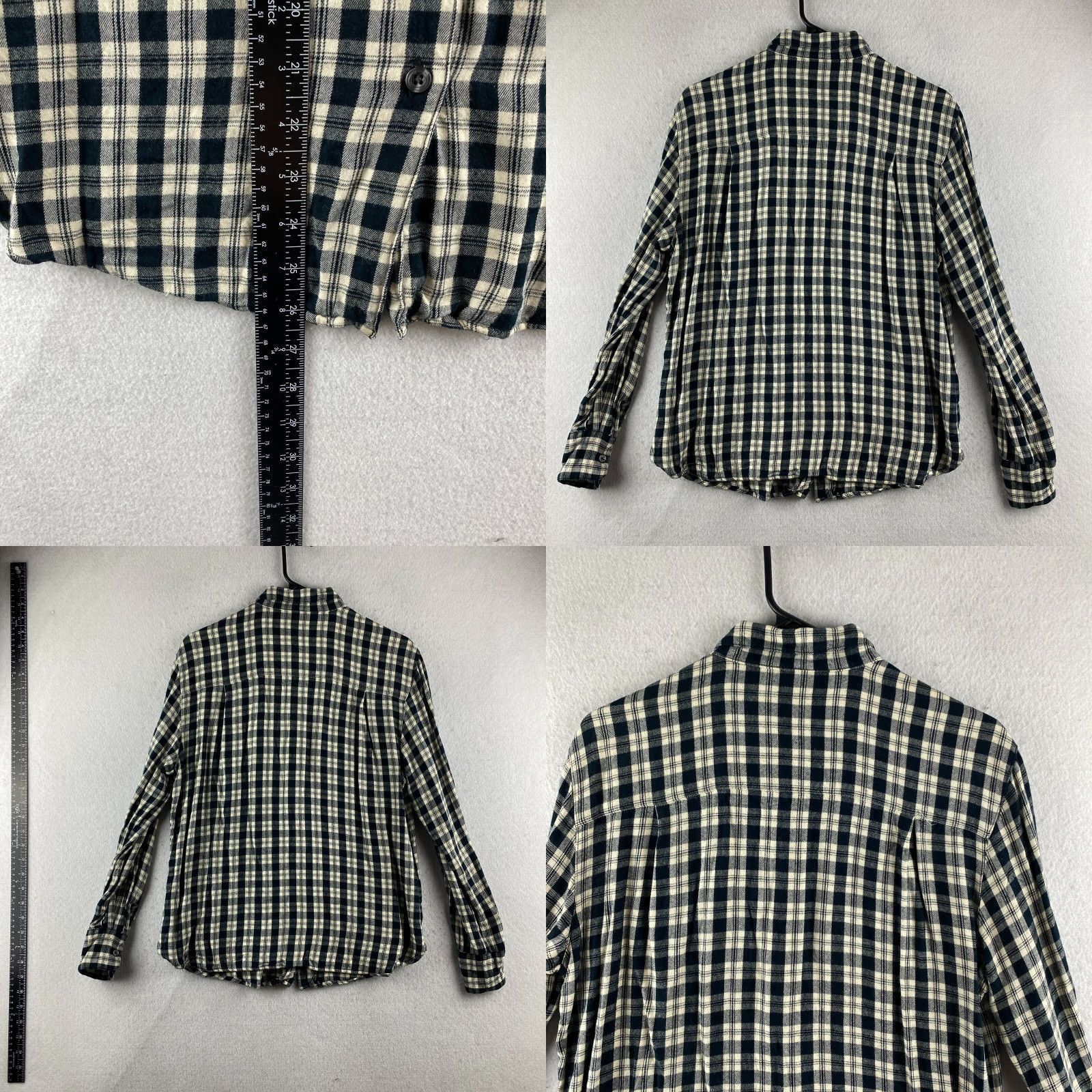 Ralph Lauren Lauren Ralph Lauren Button-Up Shirt 10 Multicolor Plaid Long Sleeve RL Womens Size L / US 10 / IT 46 - 9 Thumbnail