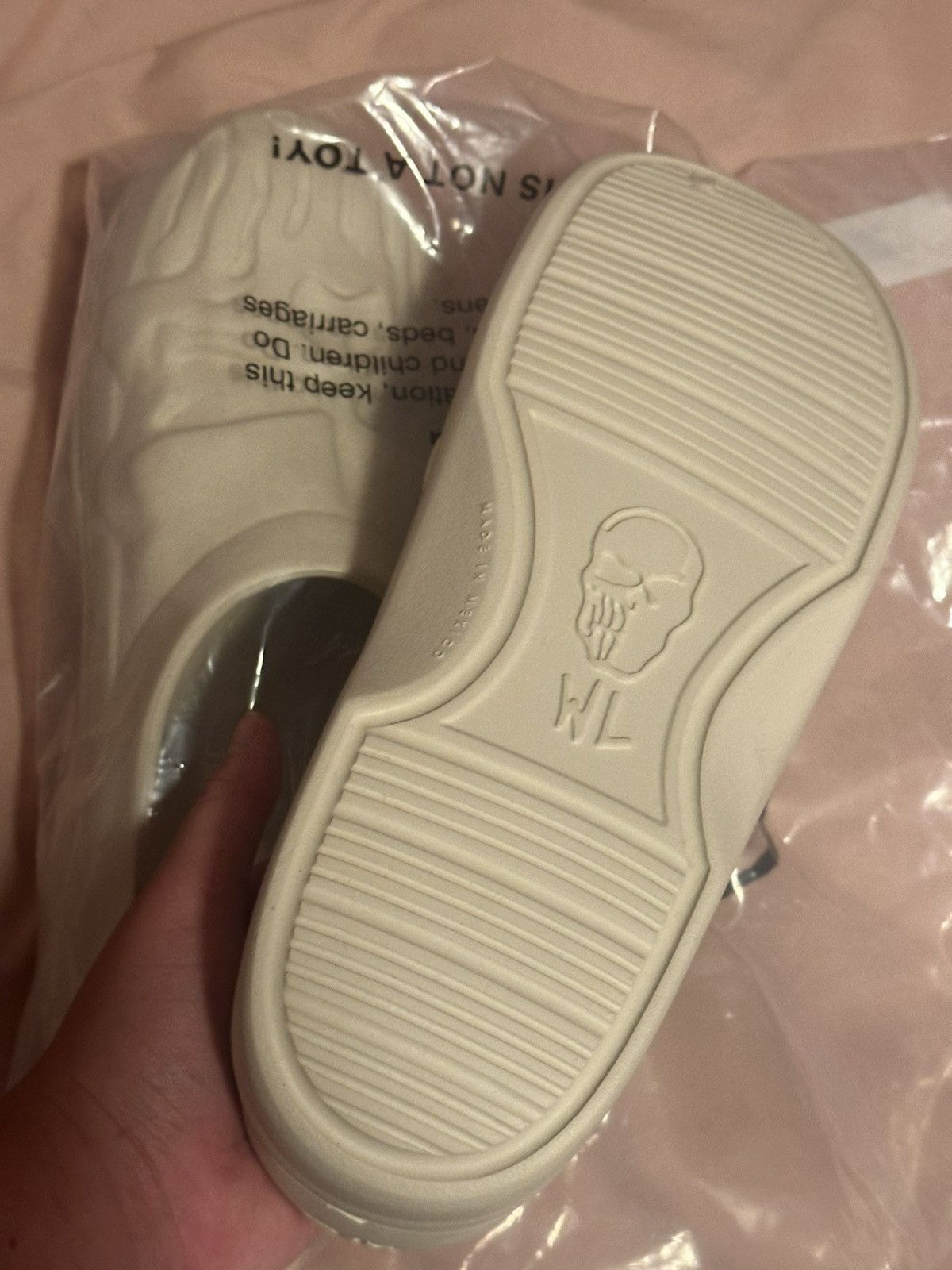 Warren Lotas Warren Lotas Bone Obligatory Foam Shoes slip on slides Size US 13 / EU 46 - 2 Thumbnail