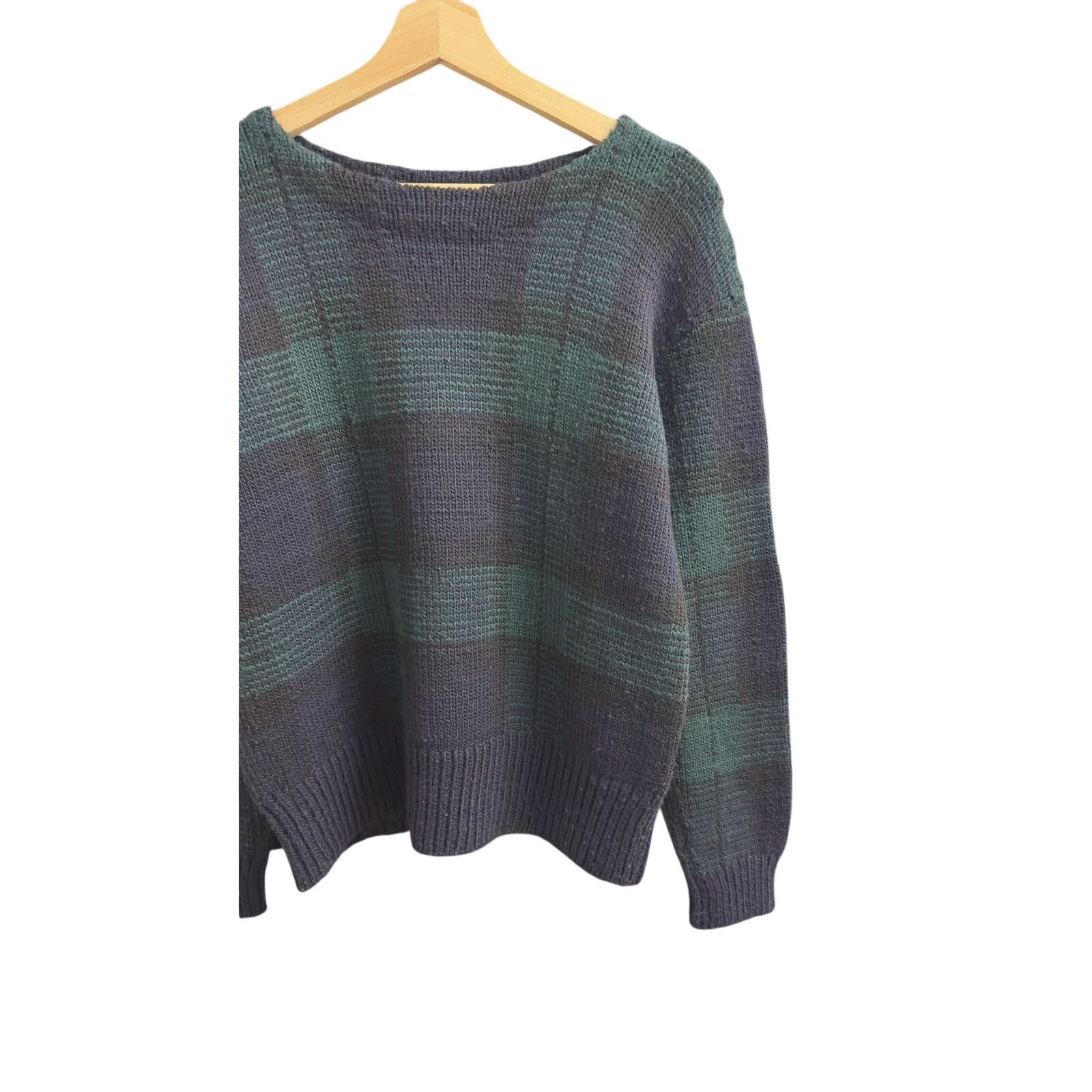 Polo Ralph Lauren Polo Ralph Lauren Hand Knit Wool Blackwatch Tartan Plaid Size US M / EU 48-50 / 2 - 2 Thumbnail