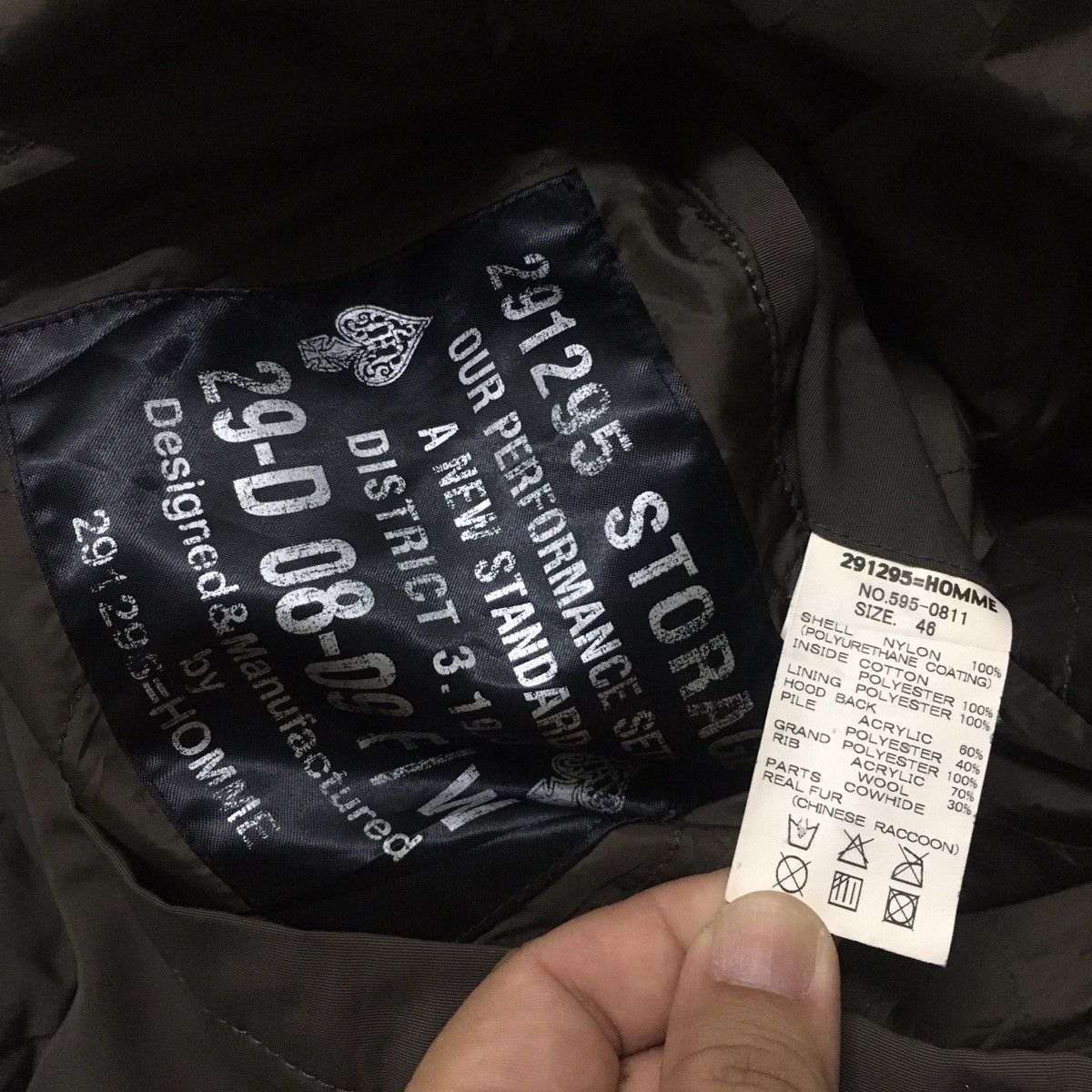 If Six Was Nine × Seditionaries Rare 291295=Homme Green Parka Jacket Size US M / EU 48-50 / 2 - 5 Thumbnail