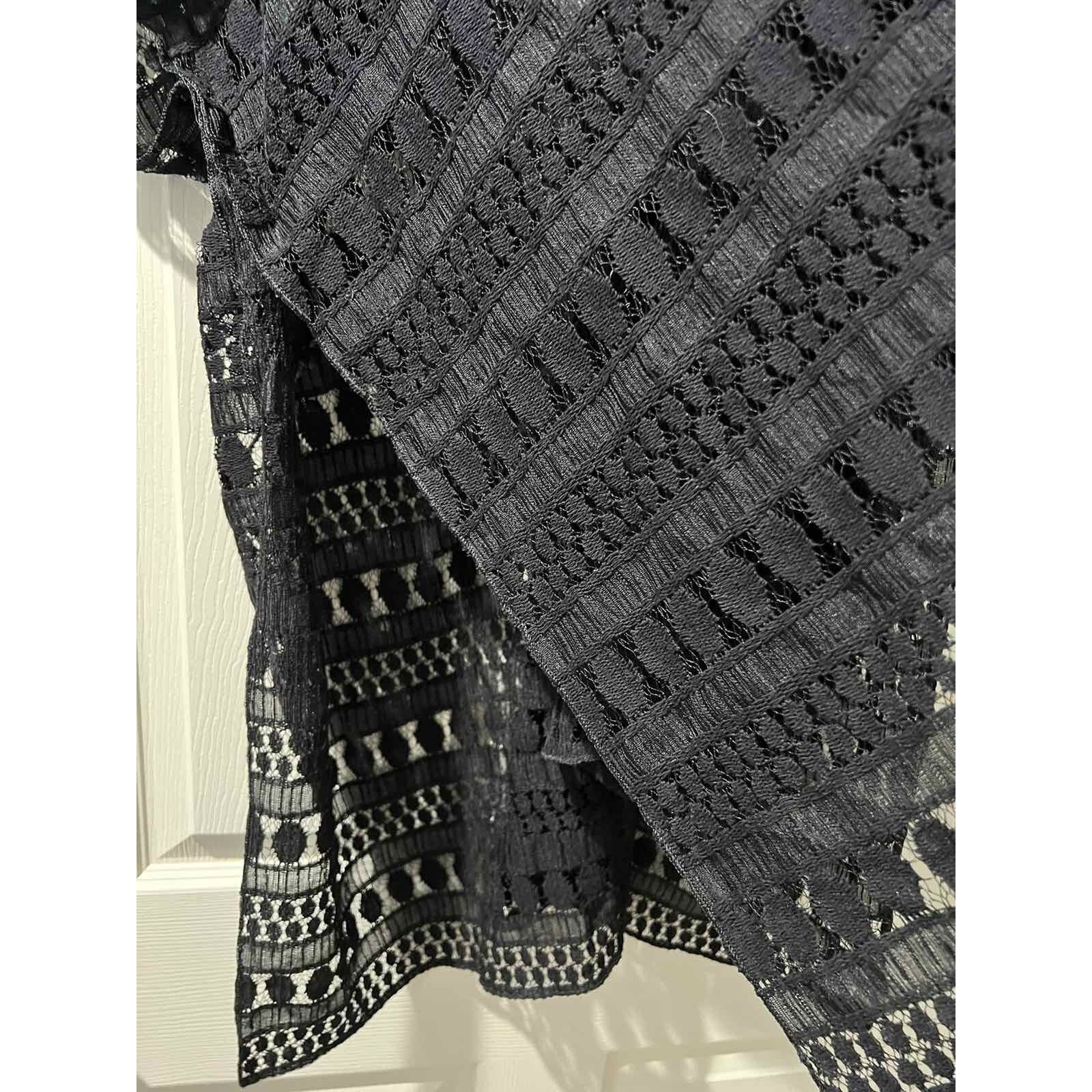 & Other Stories LANE BRYANT BLACK LACE KIMONO ONE SIZE Swim Cover A000600 Size S / US 4 / IT 40 - 11 Thumbnail
