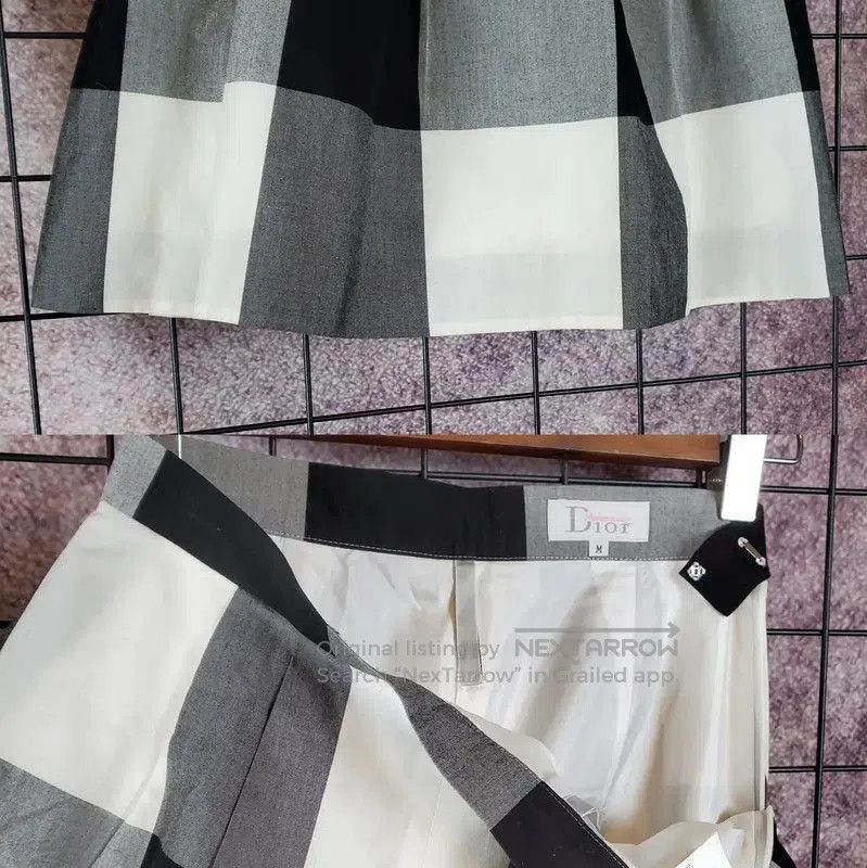 Dior Dior Summer Cotton Plaid Casual Pants . Size 27" / US 4 / IT 40 - 7 Thumbnail