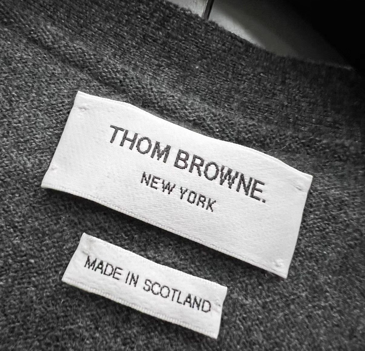 Thom Browne Thom Browne Classic Four-Stripe Knit Cardigan J41 Size S / US 4 / IT 40 - 4 Thumbnail